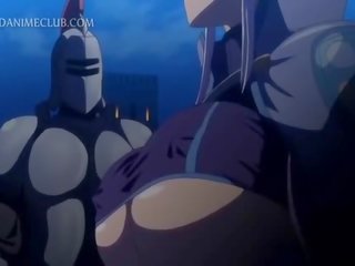 Rinnakas 3d anime hottie ratsutamine starving fallos koos iha